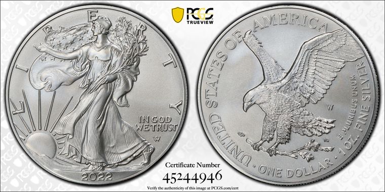 Cert 45244946 - Coin Image