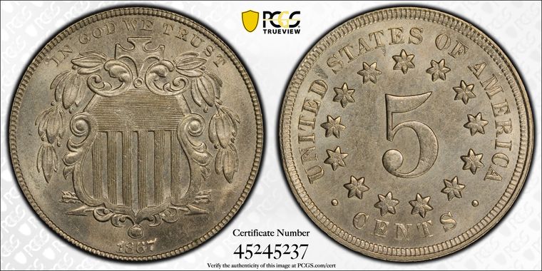 Cert 45245237 - Coin Image