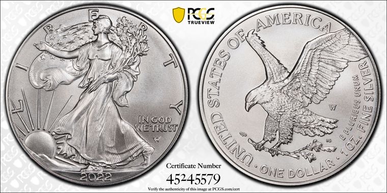 Cert 45245579 - Coin Image