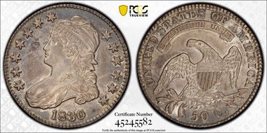 1830 50C Small 0 AU50