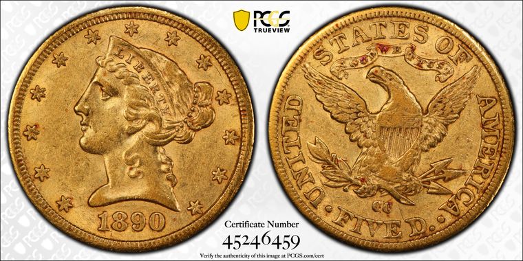 Cert 45246459 - Coin Image