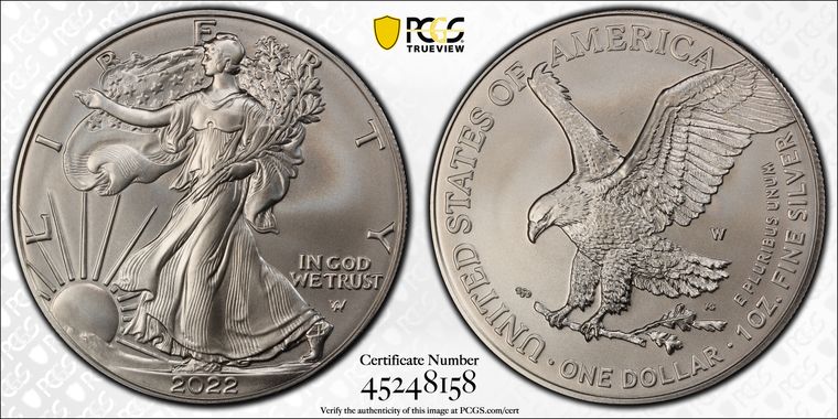 Cert 45248158 - Coin Image