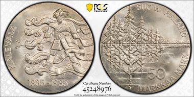 1985 P-N 50 Mar Kalevala MS68