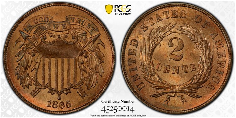 Cert 45250014 - Coin Image