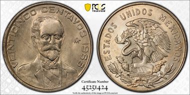 1966-Mo 25C Closed beak MS66