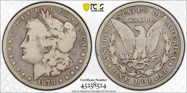 1878 8TF $1 VAM 14.13, Doubled Eyelid G6