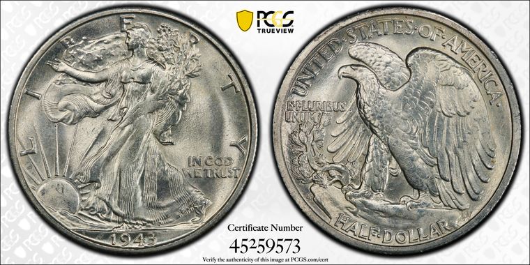 Cert 45259573 - Coin Image