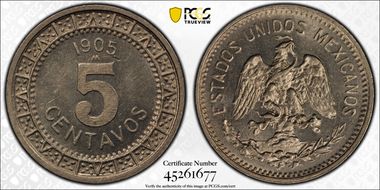 1905-M 5C MS63