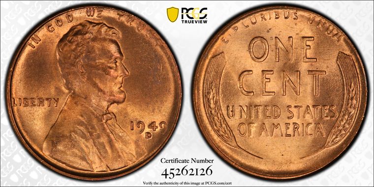Cert 45262126 - Coin Image