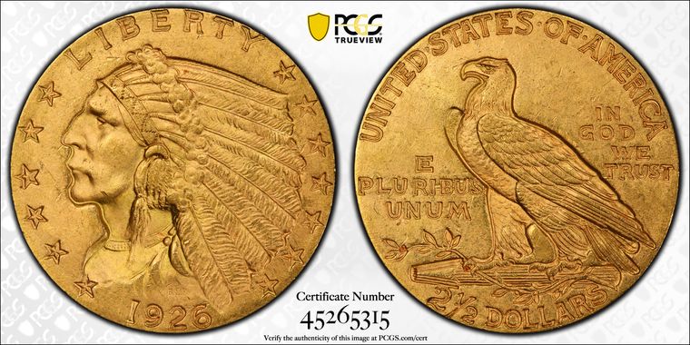 Cert 45265315 - Coin Image