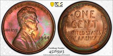 1944 1C MS65RB