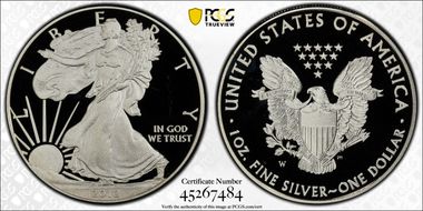 2012-W $1 Silver Eagle Limited Edition PR Set PR69DCAM