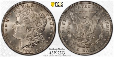 1898 $1 MS65