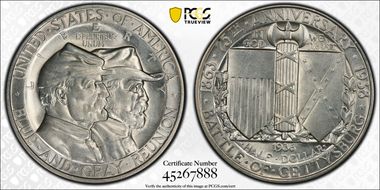 1936 50C Gettysburg N1