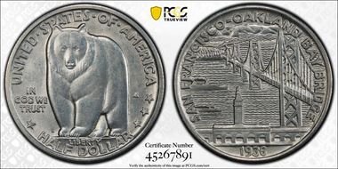 1936-S 50C Bay Bridge N1