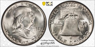 1952 50C "Scarface" FS-402 MS64