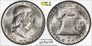 1952 50C "Scarface" FS-402 MS63FBL