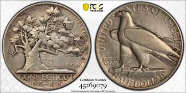 1935 50C Connecticut N1