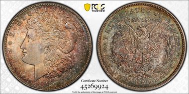 1921-D $1 MS67
