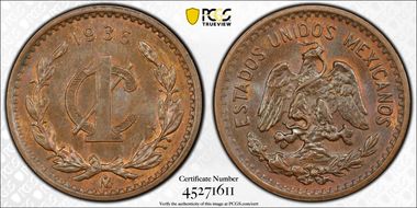 1936-Mo 1C MS64BN