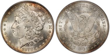 1878-S $1 MS64