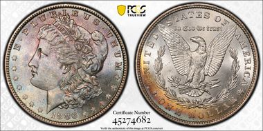 1886 $1 MS65