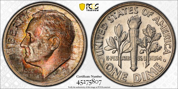 Cert 45275807 - Coin Image