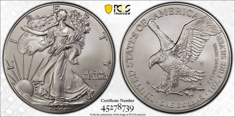 Cert 45278739 - Coin Image