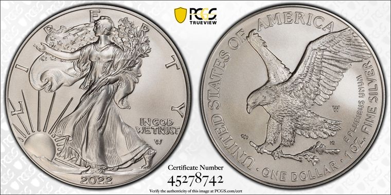 Cert 45278742 - Coin Image