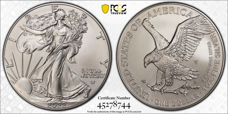 Cert 45278744 - Coin Image