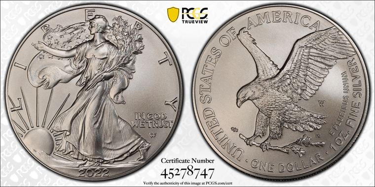 Cert 45278747 - Coin Image