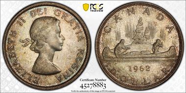 1962 S$1 MS64