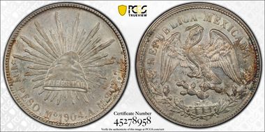1904-Mo AM Peso KM-409.2 AU53