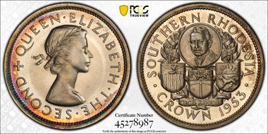 1953 Crown KM-27  Ag PR65