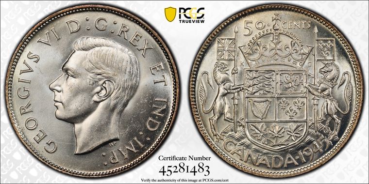 Cert 45281483 - Coin Image