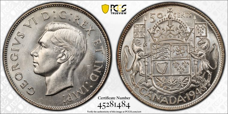 Cert 45281484 - Coin Image
