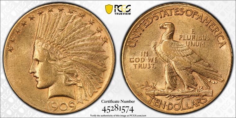 Cert 45281574 - Coin Image