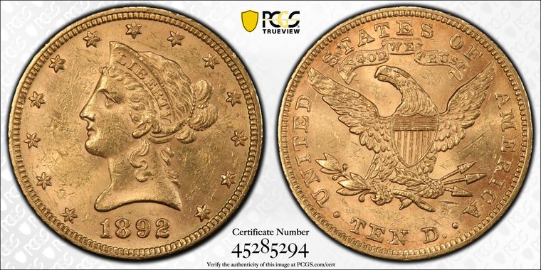 Cert 45285294 - Coin Image