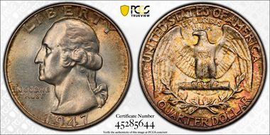 1947 25C MS67