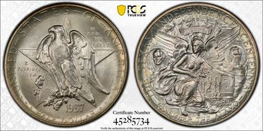 1937-S 50C Texas MS67