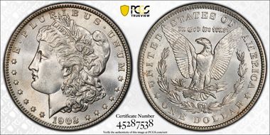 1902 $1 MS64+