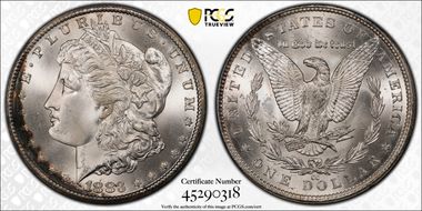 1883-CC $1 MS66+