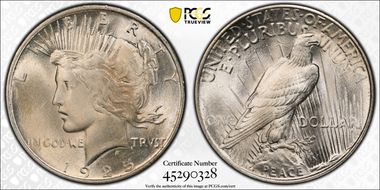 1925 $1 MS65