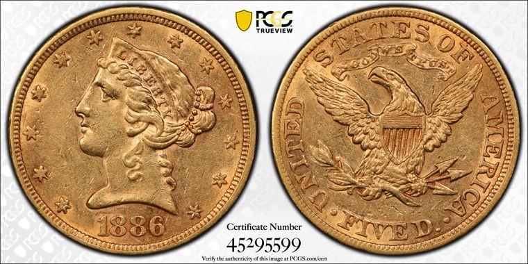 Cert 45295599 - Coin Image