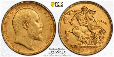 1905-P Sov S-3972 AU58