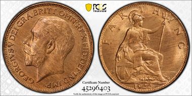 1922 1/4D S-4060 MS65RB