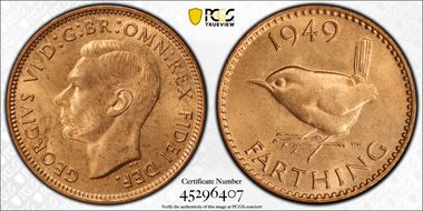 1949 1/4D S-4119 MS65RD