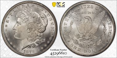 1878-CC $1 MS66