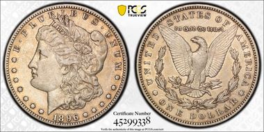 1896-S $1 XF45