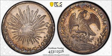 1843-Ga MC/JG 8 R Ga24 MS62